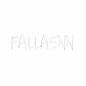Logo officiel du groupe Fallaenn, style grunge sur fond transparent